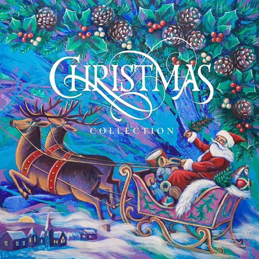Various – Christmas Collection (clear+white)